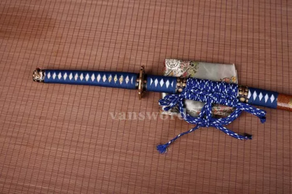 Clay Tempered Original Japanese Samurai Tachi Sword Folded steel Real sharp.