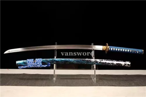 High Quality 1095 High Carbon Steel Japanese Samurai Katana Hand Painted Sword