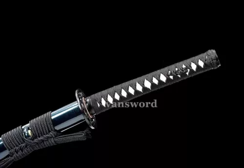 High Quality Folded Steel Japanese Samurai Full Tang Sword Katana Real Sharp.