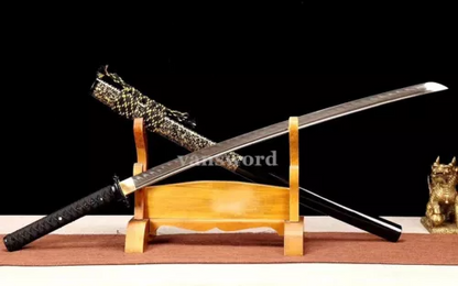 Katana Sword T10 Steel Clay Tempered Real Japanese Battle Ready Sharp New