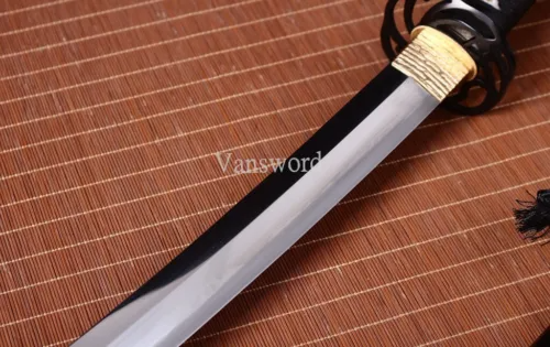 Clay Tempered L6 Steel Japanese Katana Samurai Sword Hadori Polish Suhuga Hamon