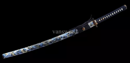 Hand Forged Damascus Steel Real Japanese Samurai Battle Ready Sword Katana HOT.