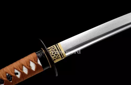 High Quality Damascus Folded Steel Handmade Katana Japanese Samurai Sword Sharp.