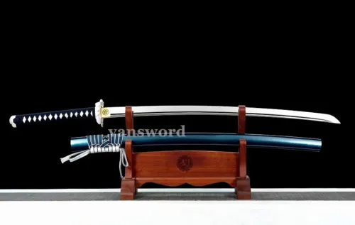 1095 high carbon steel Katana japanese samurai sword High quality saya sharp.