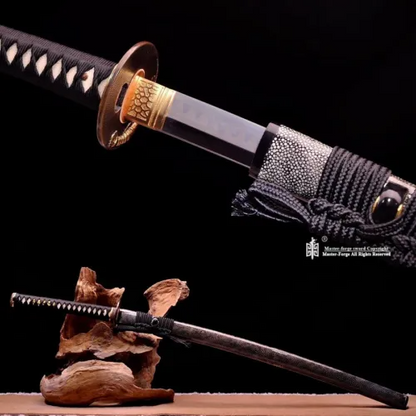 Japanese Katana Sword Top Quality Shihozume Structure Clay Tempered Choji Hamon