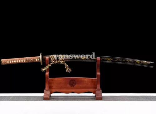 Hand forged Clay Tempered T10 Steel Japanese Samurai Katana Sword Real Weapons