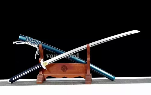 1095 high carbon steel Katana japanese samurai sword High quality saya sharp.