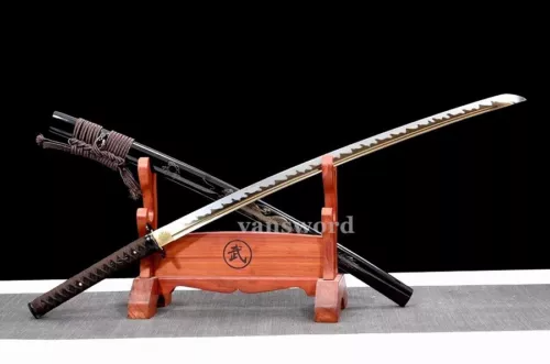 1095 High Carbon Steel Real Japanese Katana Samurai Sword Sharp Battle Ready