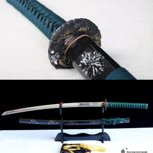 Handmade 1095 High Carbon Steel Japanese Samurai Katana Sword Battle Ready Sharp