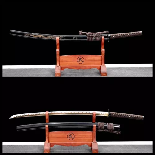 1095 High Carbon Steel Real Japanese Katana Samurai Sword Sharp Battle Ready