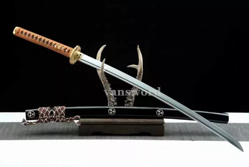 40.5" 1095 Carbon Steel Japanese Original Katana Sword Real Samurai Sharp