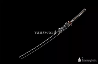 Samurai Sword Katana Abrasive SUGUHA Hamon Hand Forged Folded Steel Japanese