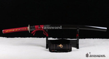 40.9" High Carbon Steel Real Japanese Katana Samurai Sword Sharp Battle Ready.