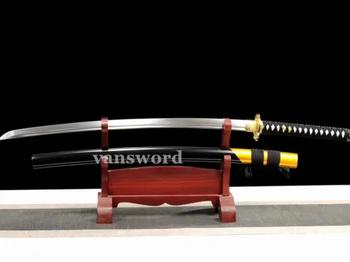 Handmade 9260 Carbon Steel Japanese Katana Samurai Swords Real Weapons Full Tang