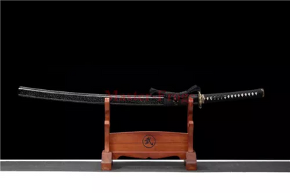 Hand Forged T10 Clay Tempered Japanese Katana Samurai Sword Sharp Battle Ready