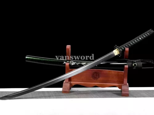 Japanese Katana Samurai Sword 9260 Spring Steel Handmade Full Tang Sharp