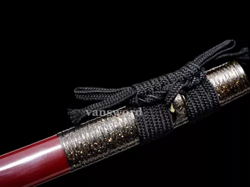 T10 Steel Clay Tempered Handmade Samurai Japanese Katana Real Sword Full Tang .