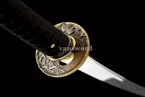 1095 HIgh Carbon Steel Japanese Samurai Katana Sword Battle Ready Mirror Blade