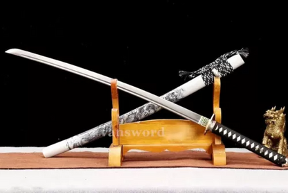 High Quality Saya Folded Steel Japanese Samurai Original Sword Katana Sharp