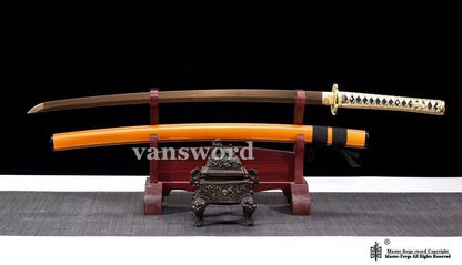 Single Edge Katana Japanese Sword High Quality Samurai 1095 Carbon Steel.