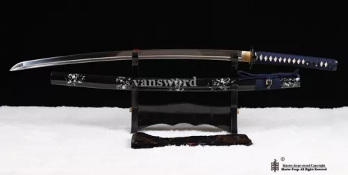 1095 High Carbon Steel Japanese Katana Samurai Battle Ready Sword Real Sharp