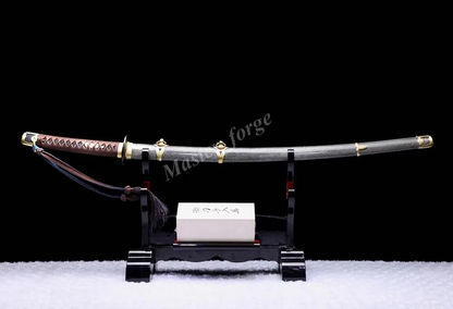 Japanese Officer's Katana (Type 97) Shin Gunto Clay Tempered Hamon Samurai Sword